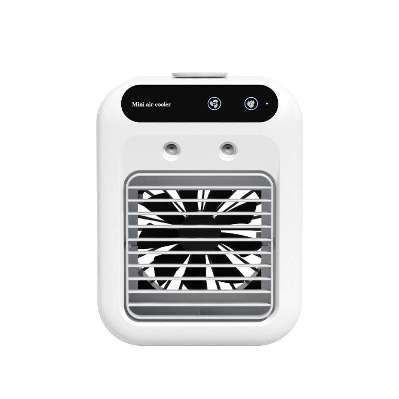 Portable USB Air Conditioner with Cooling Atomization and Touchscreen Control
