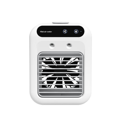 Portable USB Air Conditioner with Cooling Atomization and Touchscreen Control