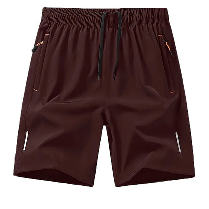 European Size Summer Ice Silk Quick-drying Fifth Pants Men's Sports Basketball Shorts Loose Training Shorts