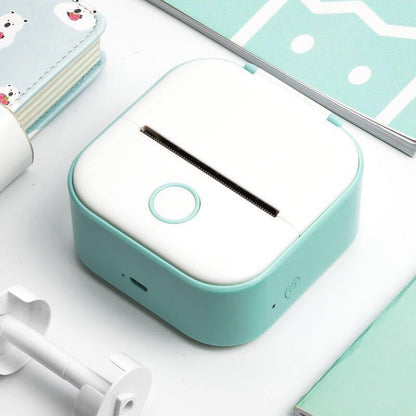 Phomemo T02 Mini Pocket Thermal Printer – Inkless Bluetooth Label Printer, Supports 10 Languages, 1000mAh Battery