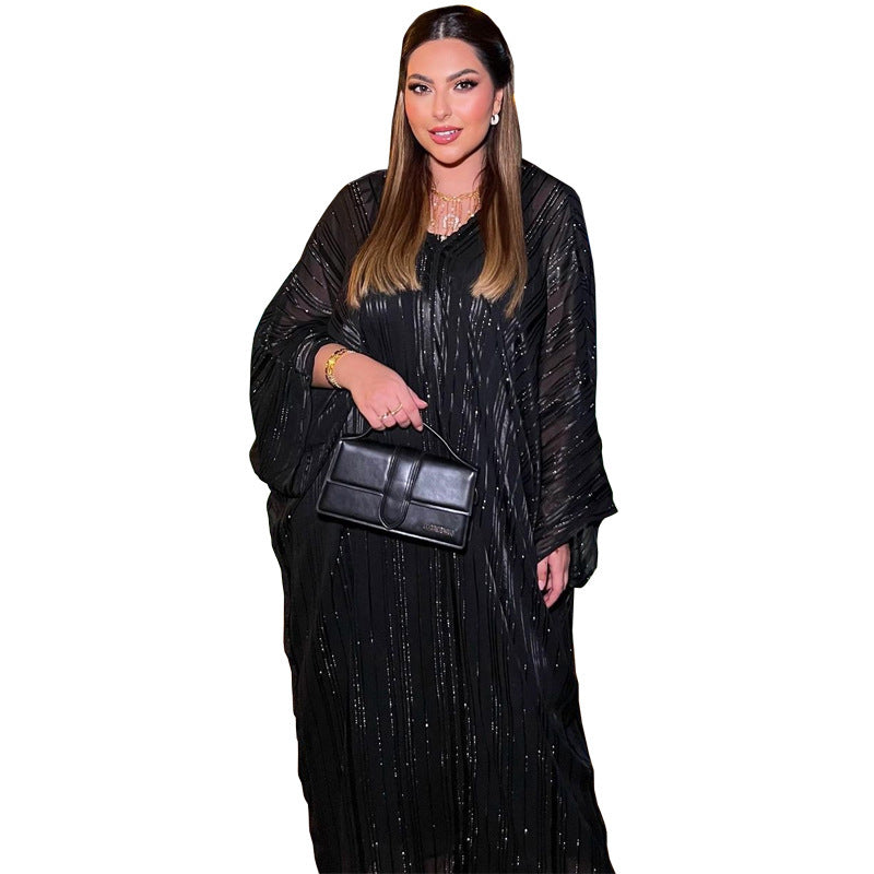 Two-Piece Abaya Dress Set