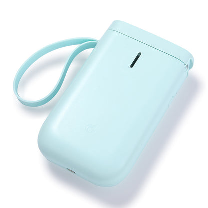 Portable Bluetooth Thermal Label Printer – Rechargeable, High-Resolution 203 DPI, Multi-Language Support