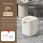 Smart Automatic Sensor Trash Can – Waterproof, UV Sterilization, Deodorization, Insect & Leakage Prevention, 13L & 16L