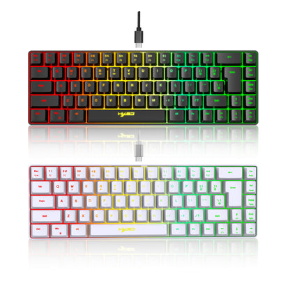 V200 Series Gaming Keyboard – 68 Keys, Multiple Color Options