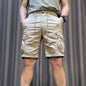 Loose Straight Multi-pocket Casual Overalls Pants