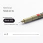 12-Piece Black Fine Line Drawing Pen Set with Assorted Tip Sizes