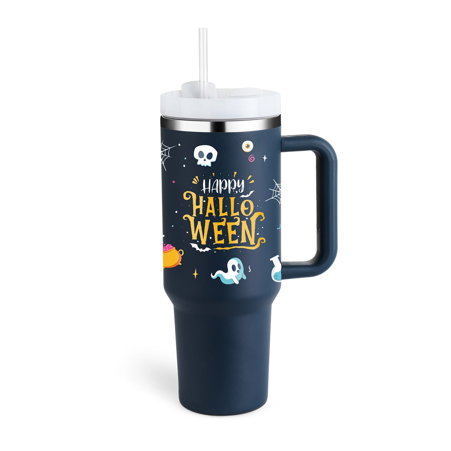 Premium 40oz Stainless Steel Insulated Tumbler – Double Wall Vacuum Flask for Hot & Cold Beverages