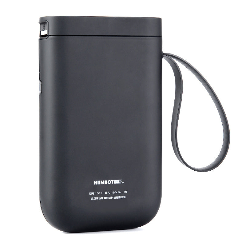 Portable Bluetooth Thermal Label Printer – Rechargeable, High-Resolution 203 DPI, Multi-Language Support