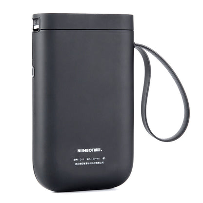 Portable Bluetooth Thermal Label Printer – Rechargeable, High-Resolution 203 DPI, Multi-Language Support