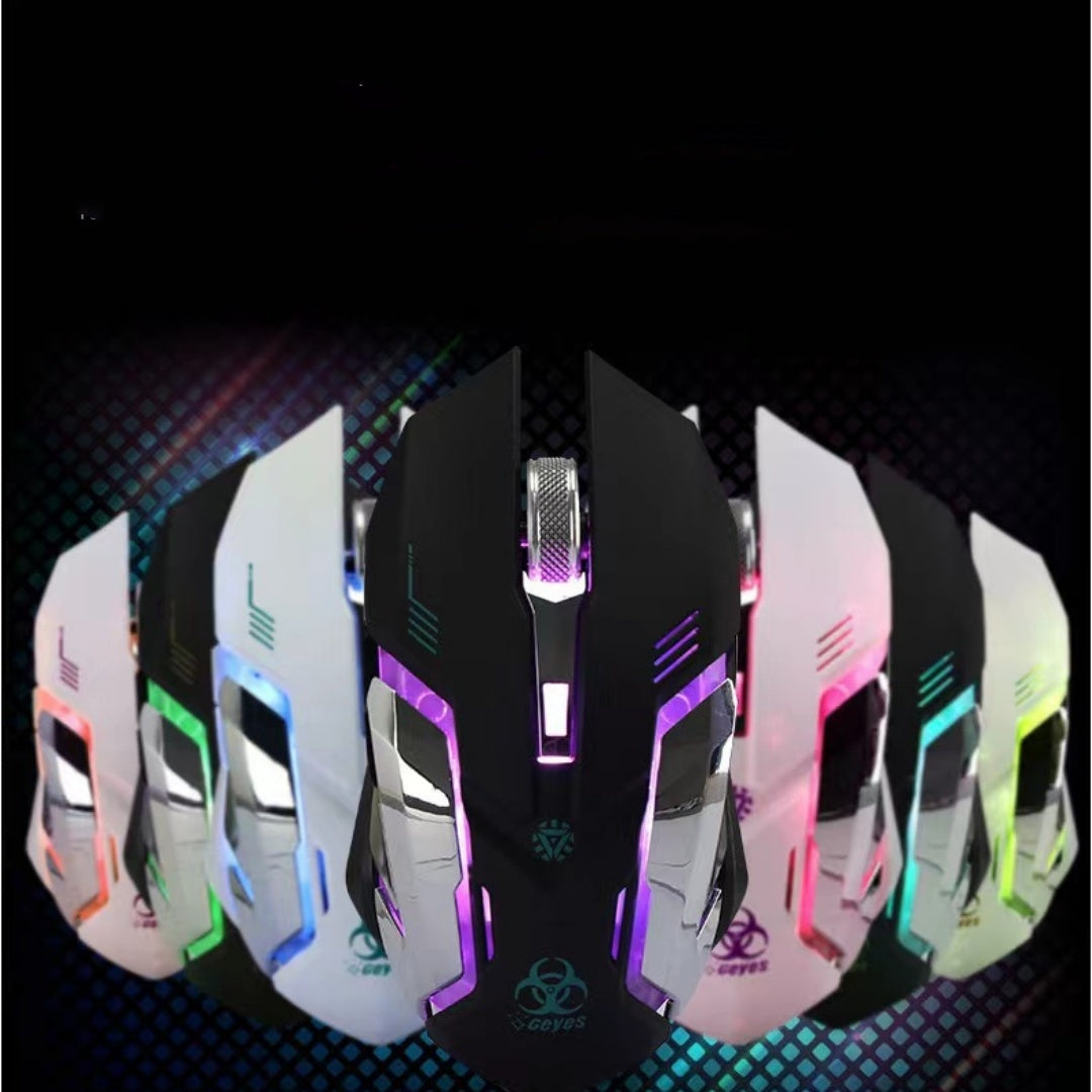 Silent Luminous USB Desktop Mouse