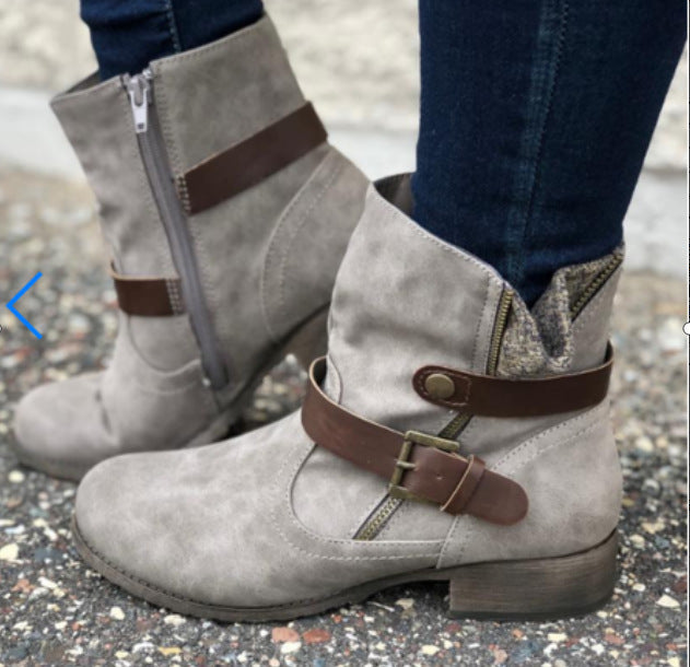 Customized Foreign Trade Supply Short Boots Women's Boots