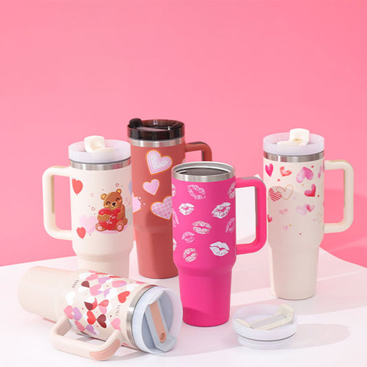 Premium 40oz Stainless Steel Insulated Tumbler – Double Wall Vacuum Flask for Hot & Cold Beverages