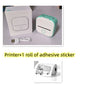 Phomemo T02 Mini Pocket Thermal Printer – Inkless Bluetooth Label Printer, Supports 10 Languages, 1000mAh Battery