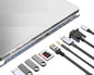 Multi-Function USB-C Splitter Hub – Compact & Efficient