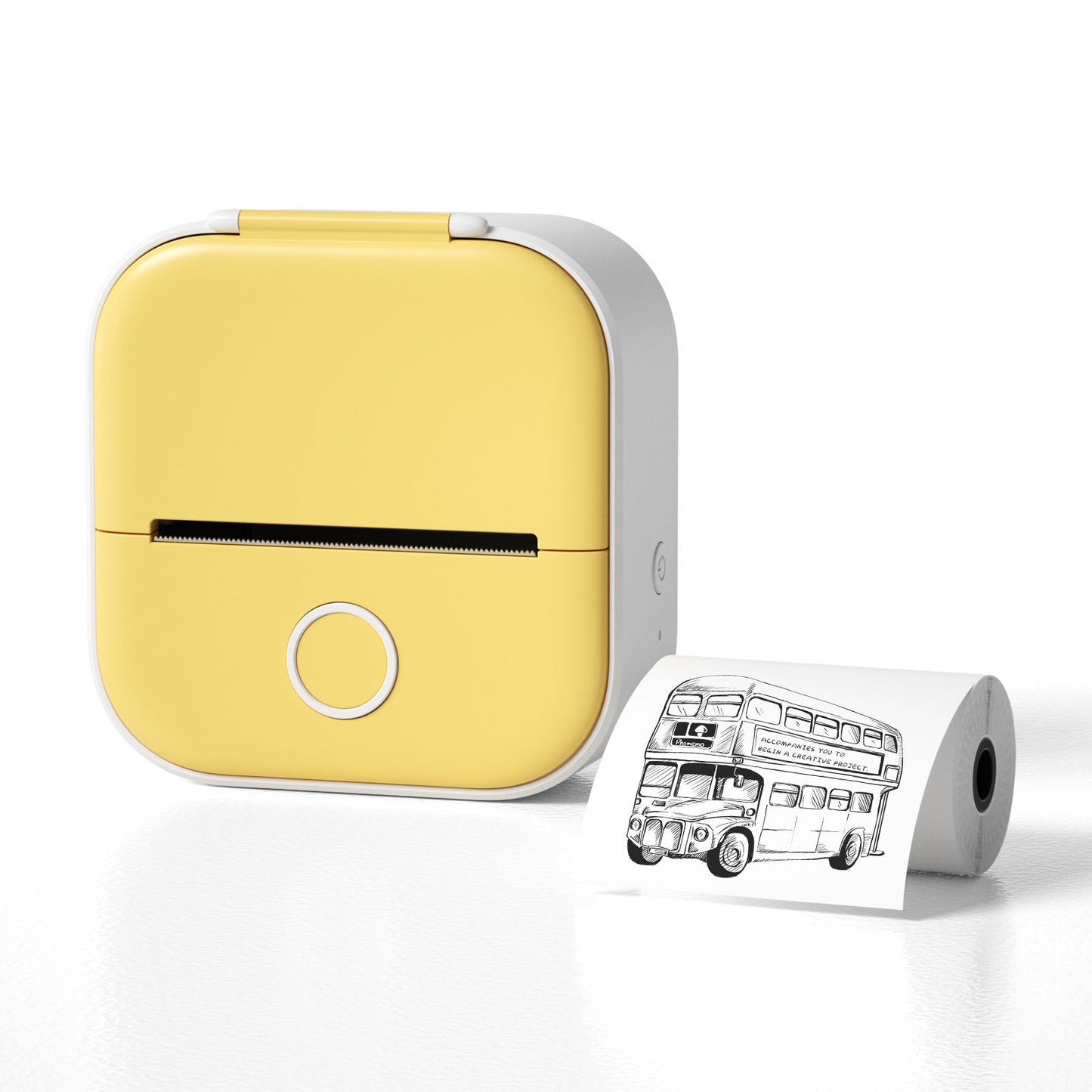 Phomemo T02 Mini Pocket Thermal Printer – Inkless Bluetooth Label Printer, Supports 10 Languages, 1000mAh Battery