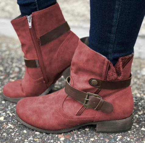 Customized Foreign Trade Supply Short Boots Women's Boots