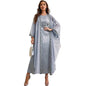 Autumn Middle East Abaya Embroidery Set