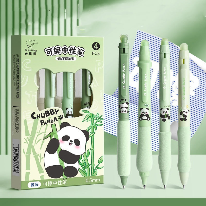 Erasable Gel Ink Pen Set with Smooth Writing and Plastic Shell