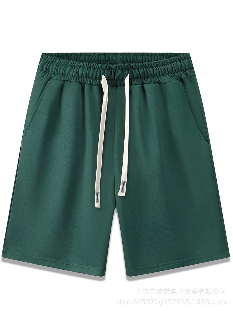 Summer Men's Casual Pants Printed Beach Shorts