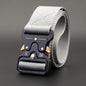 Men's Outdoor Nylon Elastic Buckle Belt Work Clothes Belt