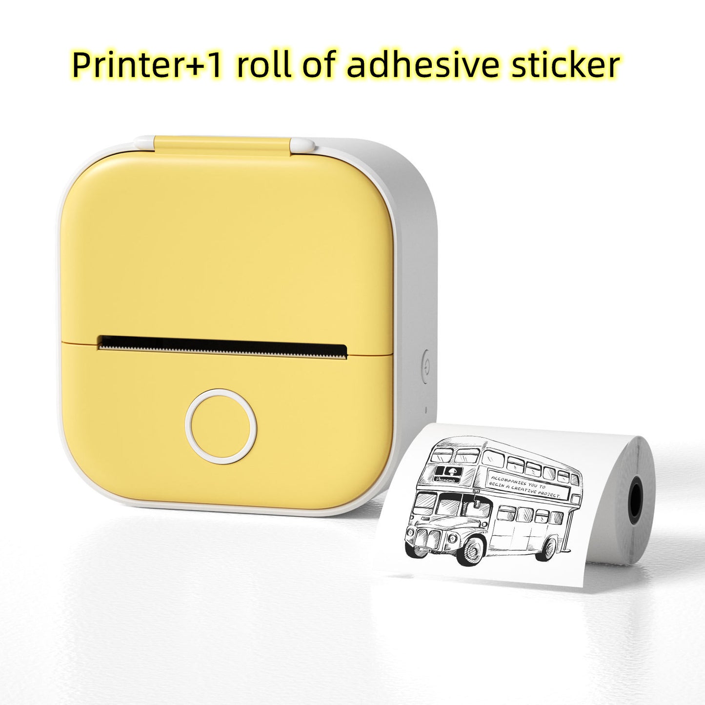 Phomemo T02 Mini Pocket Thermal Printer – Inkless Bluetooth Label Printer, Supports 10 Languages, 1000mAh Battery