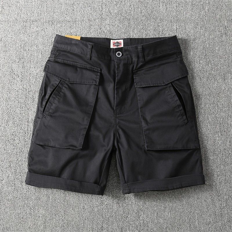 Men's Summer American-style Multi-pocket Stretch Cargo Shorts
