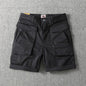 Men's Summer American-style Multi-pocket Stretch Cargo Shorts