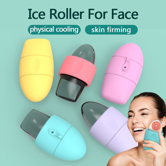 Silicone Face Ice Roller Mold for Skin Cooling and Puffiness Reduction