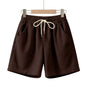 Corduroy Elastic Lace Men's Plus Size Beach Casual Shorts