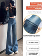 High-Waist Bootcut Jeans
