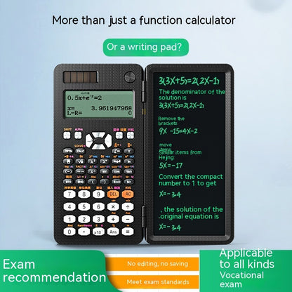 Scientific Calculator with LCD Notepad for Efficient Calculation and Note Taking