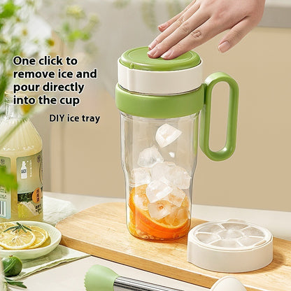 Plastic Shaker Cup with Ice Hammer and Small Ice Tray