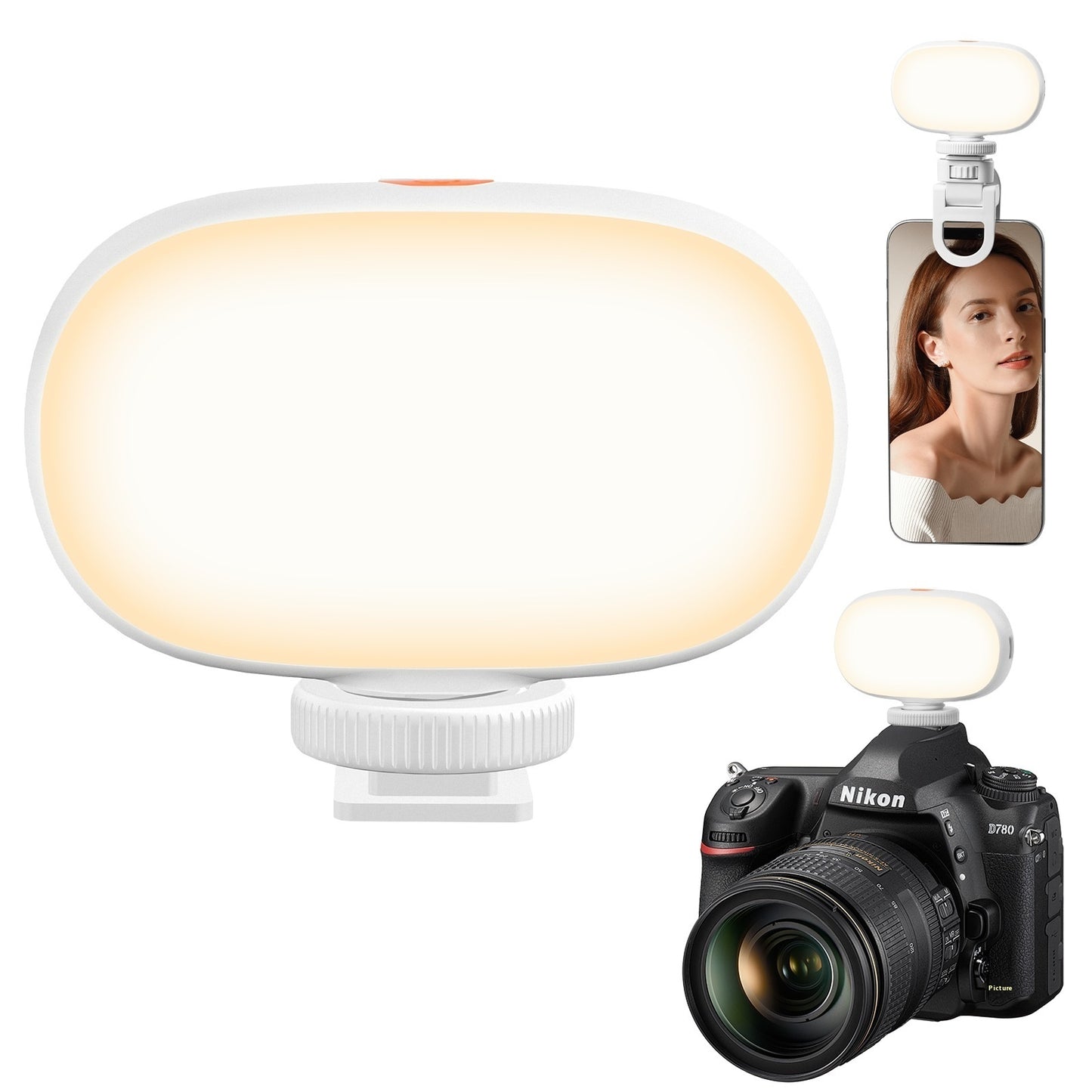 Camera Pocket Light Atmosphere Mini RGB
