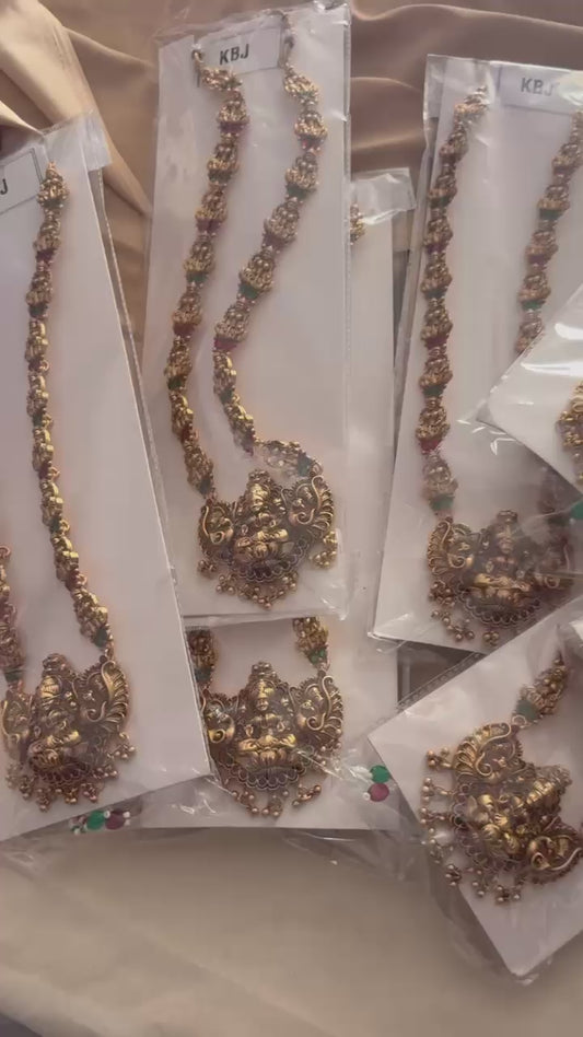 Lakshmi Long Haaram Necklace